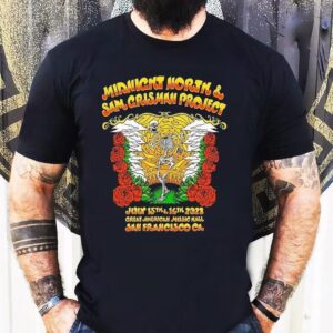 Midnight North And Sam Grisman Project July 15th 16th 2023 Great American Music Hall San Francisco Ca Shirt