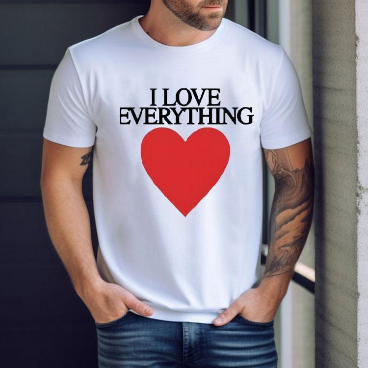 Mira Joyce I Love Everything Heart Shirt Mira Joyce I Love Everything Heart Shirt