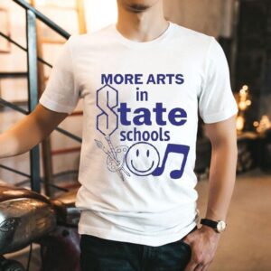 More Arts In State Schools Smiley Shirt