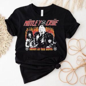 Motley Crue Shout At The Devil Flames Shirt