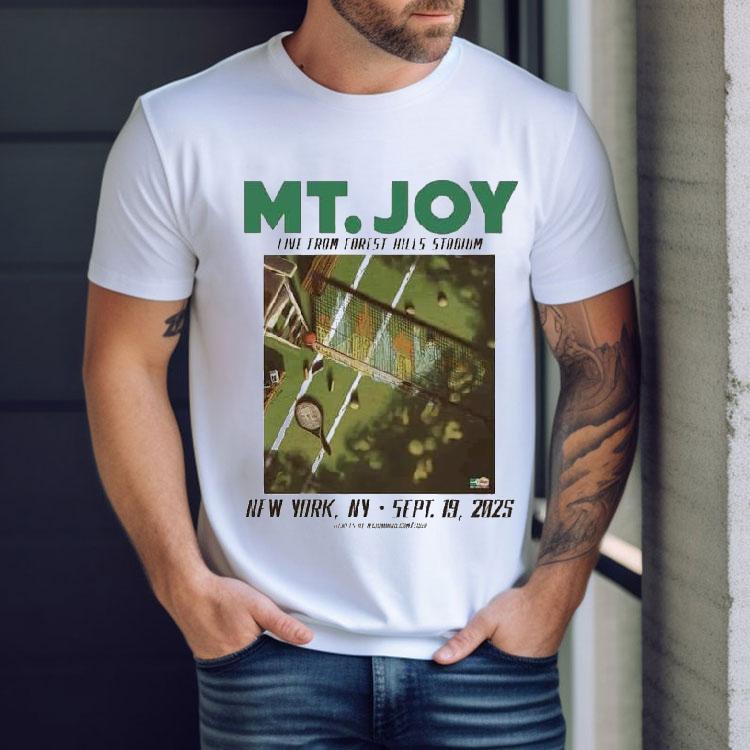 Mt Joy New York On September 19 2025 At Forest Hills Stadium Shirt Mt Joy New York On September 19 2025 At Forest Hills Stadium Shirt