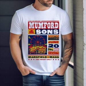 Mumford And Sons Mansfield Ma On June 20 2025 Shirt