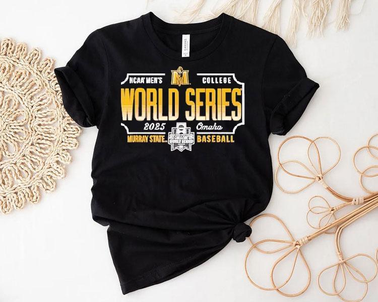 Murray State Racers Mcws 2025 College World Series Baseball Shirt Murray State Racers Mcws 2025 College World Series Baseball Shirt
