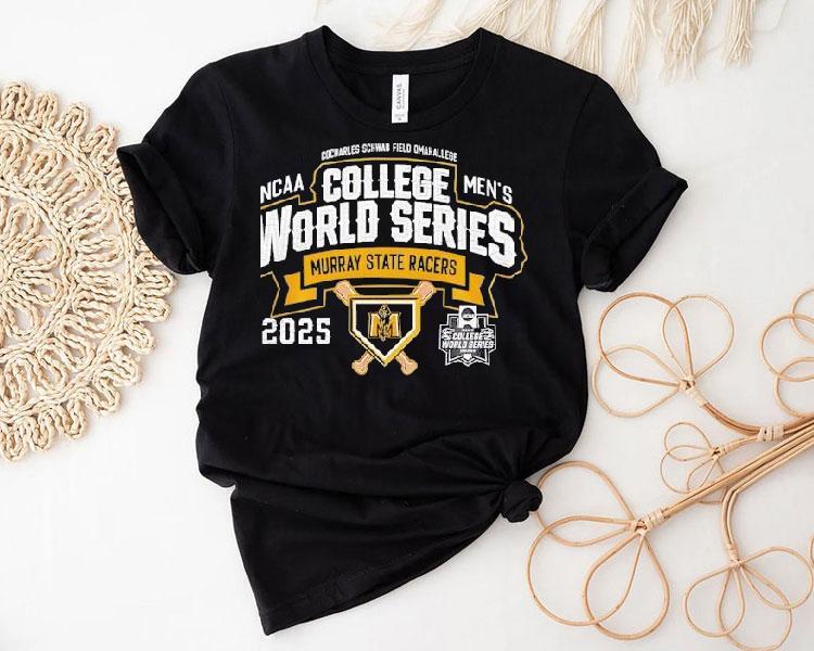 Murray State Racers Ncaa Men’s College World Series 2025 Shirt Murray State Racers Ncaa Men’s College World Series 2025 Shirt