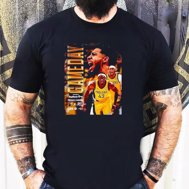 Nba Finals 2025 Game Day Indiana Pacers Vs Okc Thunder Shirt Nba Finals 2025 Game Day Indiana Pacers Vs Okc Thunder Shirt