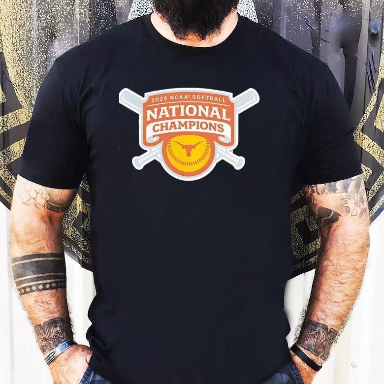Ncaa Softball National Champions Texas Longhorns 2025 Logo Shirt Ncaa Softball National Champions Texas Longhorns 2025 Logo Shirt