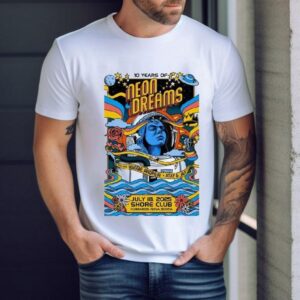 Neon Dreams Eu + Uk 2025 Tour Shirt 1 Neon Dreams Eu Uk Tour Tshirt