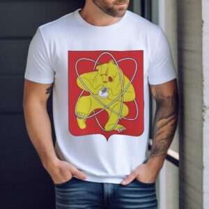 Nuclear Bear Cartoon Shirt