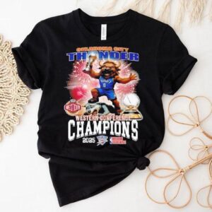 Okalahoma City Thunder Western Conference Champions 2025 Shirt