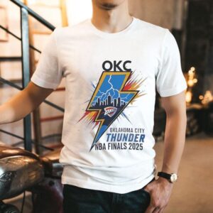 Okc City Skyline Oklahoma City Thunder Nba Finals 2025 Shirt