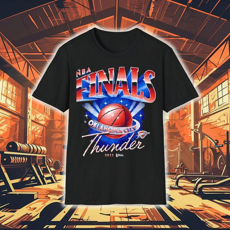 Okc Thunder 2025 Nba Finals Space Shirt Okc Thunder 2025 Nba Finals Space Shirt