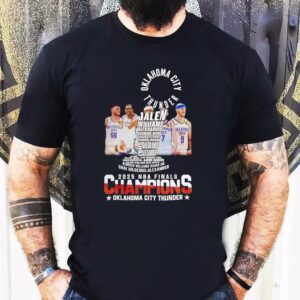 Oklahoma City Thunder 2025 Nba Finals Champions Roster Shirt