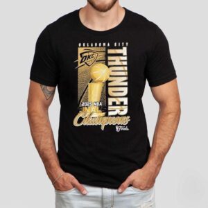 Oklahoma City Thunder Basketball Nba Finals Champions 2025 Shirt