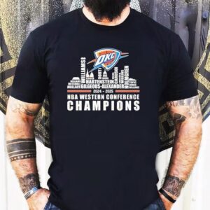 Oklahoma City Thunder Nba Western Conference Champions Unisex Shirt
