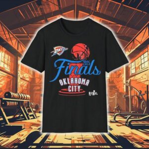 Oklahoma City Thunder Stadium Essentials 2025 Nba Finals Cruise Shirt