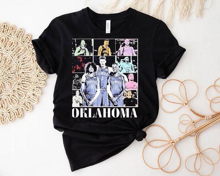 Oklahoma City Thunder Starting 3 Tour Shirt Oklahoma City Thunder Starting 3 Tour Shirt
