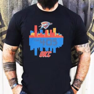 Oklahoma City Thunder The 405 City Skyline Shirt
