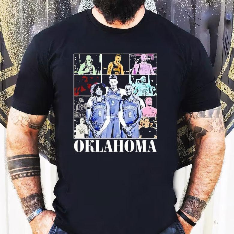 Oklahoma City Thunder The Eras Tour 2025 Shirt Oklahoma City Thunder The Eras Tour 2025 Shirt