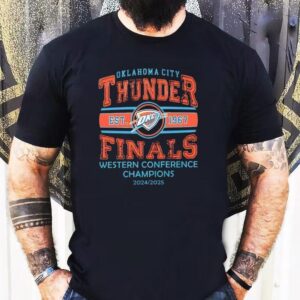 Oklahoma Thunder Western Conference Champions 2024-2025 Shirt
