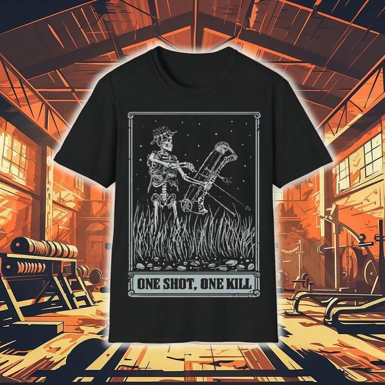 One Shot One Kill Skeleton Shirt One Shot One Kill Skeleton Shirt