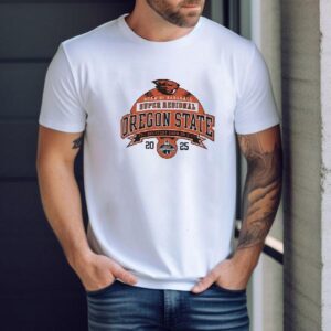 Oregon State Ncaa Division I Baseball Super Regional 2025 The Greatest Show On Dirt Shirt