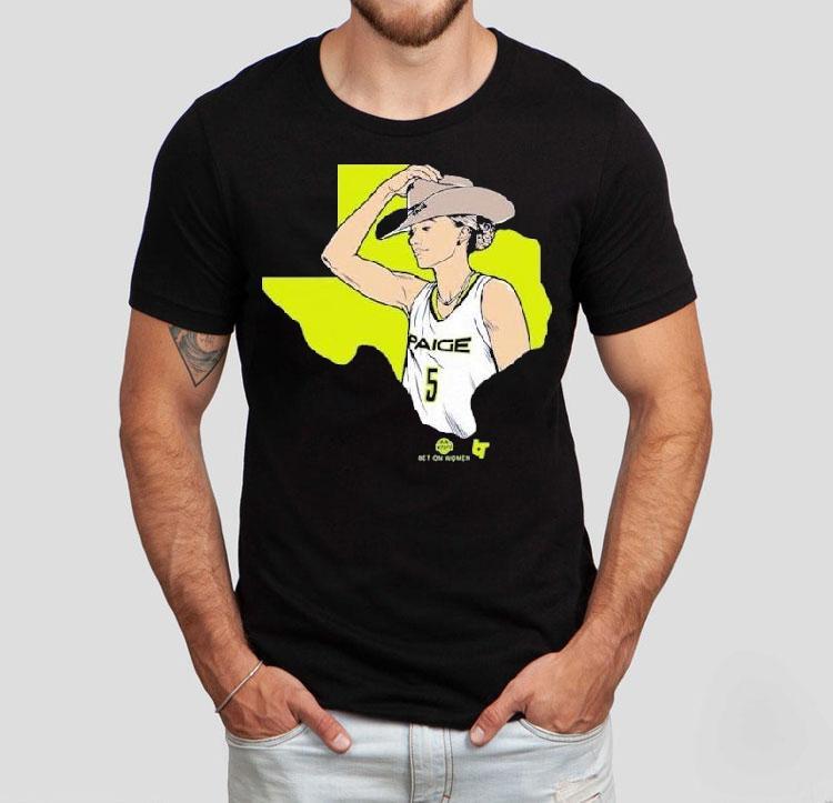 Paige Bueckers Cowboy Bueckers Texas Shirt Paige Bueckers Cowboy Bueckers Texas Shirt