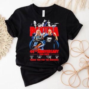 Pantera 44th Anniversary Thank You For The Memories Signatures Shirt