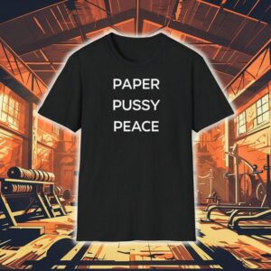 Paper Pussy Peace Shirt