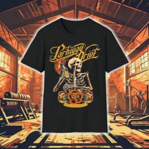 Parkway Drive King Of Nevermore Molotov Skeleton Shirt