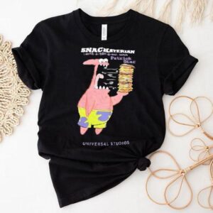 Patrick Star Snackaterian Cartoon Shirt