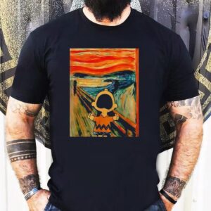 Peanuts Charlie Brown Scream Art Shirt