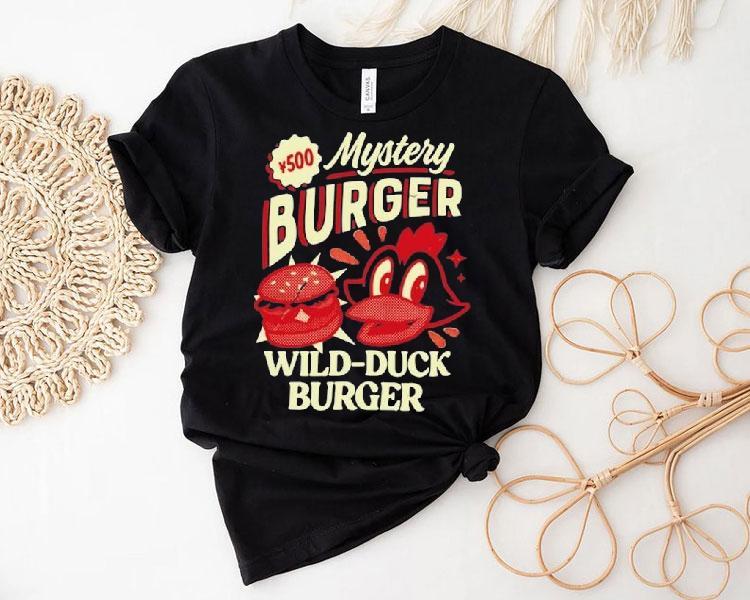 Persona 3 Portable Mystery Wild Duck Burger Shirt Persona 3 Portable Mystery Wild Duck Burger Shirt