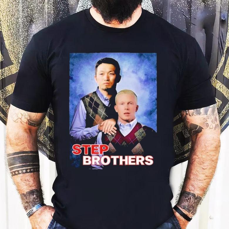 Pete Crow-armstrong Pca And Seiya Suzuki Step Brothers Shirt Pete Crow-armstrong Pca And Seiya Suzuki Step Brothers Shirt