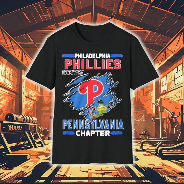 Philadelphia Phillies Territory Pennsylvania Chapter Shirt Philadelphia Phillies Territory Pennsylvania Chapter Shirt