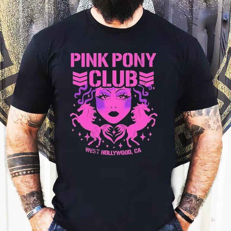 Pink Pony Bullet Club West Hollywood, Ca Shirt Pink Pony Bullet Club West Hollywood, Ca Shirt