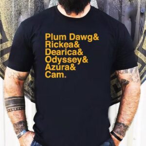 Plum Dawd And Rickea And Dearica And Odyssey And Azura And Cam Shirt