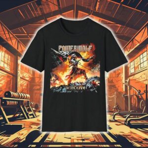 Powerwolf Wildlife Live At Olympiahalle In Munich On March 6 2026 Shirt