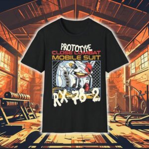 Prototype Close Combat Mobile Suit Rx-78-2 Mobile Suit Gundam Shirt