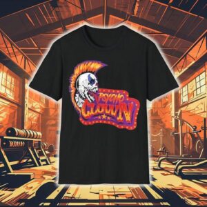 Psycho Clown Aaa Mohawk Skull Shirt
