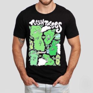 Push Trees The Buds Pattern Shirt