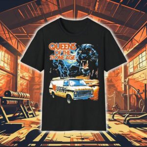 Queens Of The Stone Age Black Panther Photo Shirt