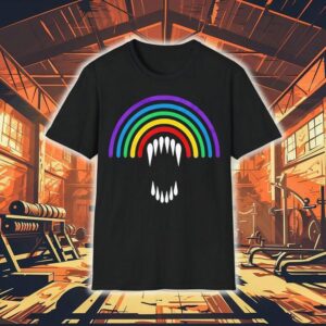 Rainbow Gay Vampire Th Shirt