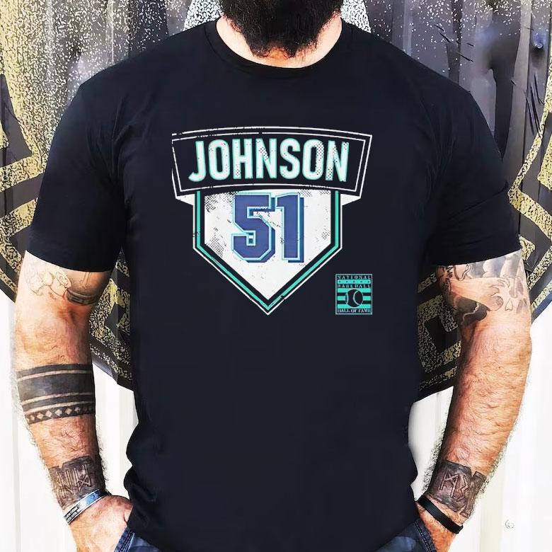 Randy Johnson 51 Seattle Mariners Baseball Shirt Randy Johnson 51 Seattle Mariners Baseball Shirt