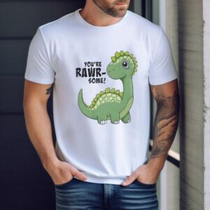 Rawr-some Funny Valentines Day Shirt