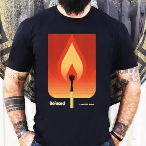 Refused 22 June 2025 Clisson France Shirt 1 Refused June Clisson France Tshirt