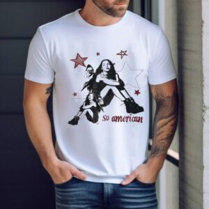 Ribbed Olivia Star So American Tshirt