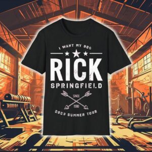 Rick Springfield I Want My 80s Since 1980 Summer Tour 2023 Shirt