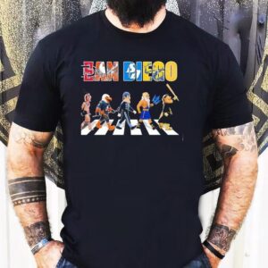 San Diego Sports Team Mascot Abbey Road Shirt
