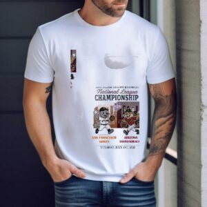 San Francisco Giants Vs Arizona Diamondbacks 2025 Mlb National Championship Mascots Shirt
