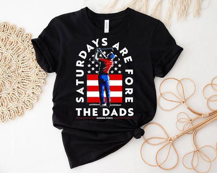 Saturdays Are For The Dads Golfer Usa Pocket Shirt Saturdays Are For The Dads Golfer Usa Pocket Shirt